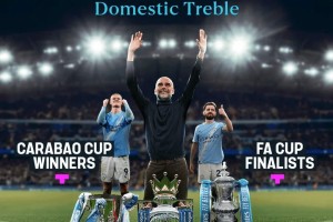 kaiyun-曼城仍保留国内三冠王希望，拿联赛杯+英超第二+足总杯决赛